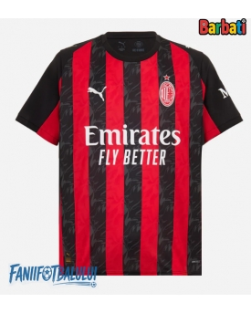 AC Milan Tricou Fotbal Replică 2025-26 Barbati Acasa